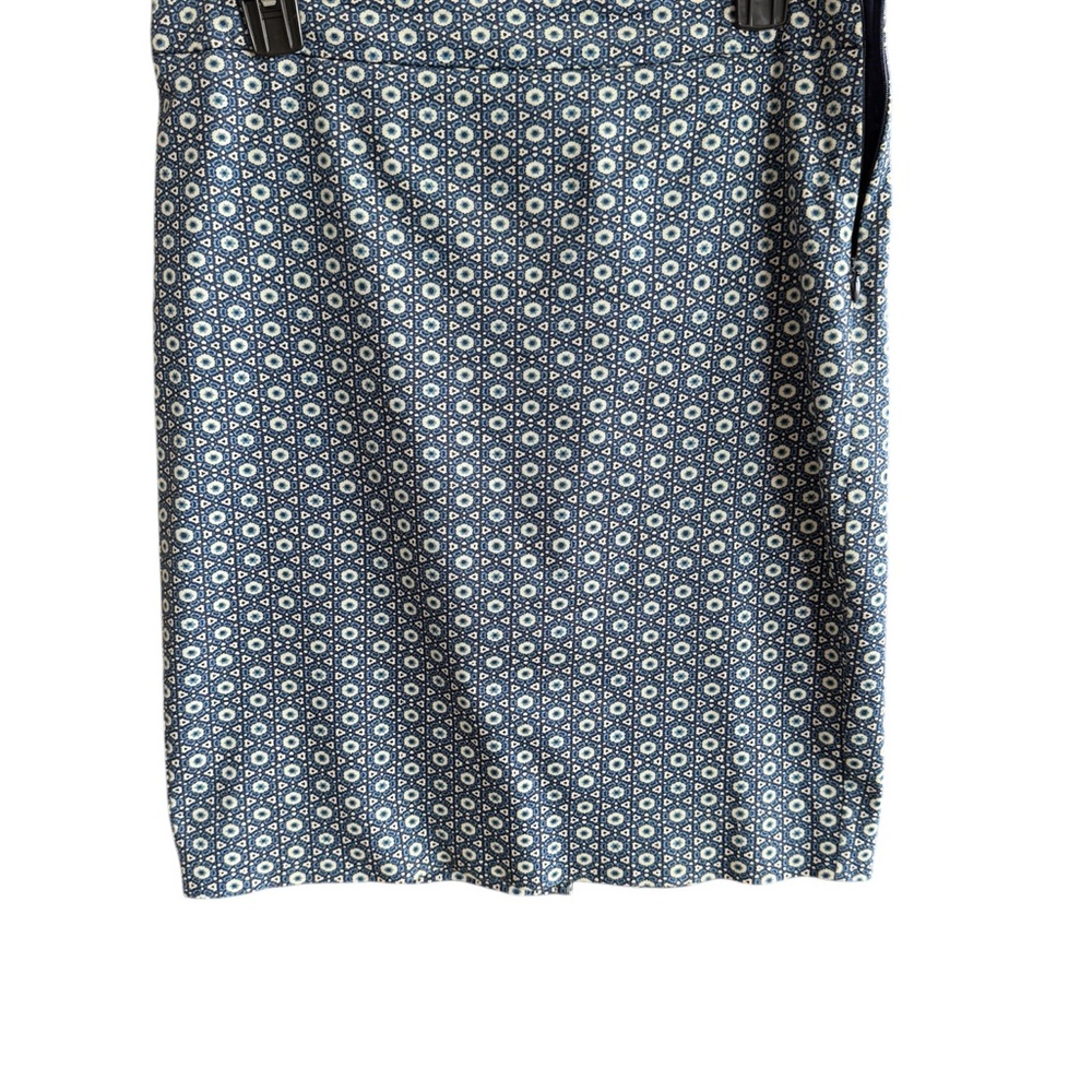 Blue Patterned Women's Skirt